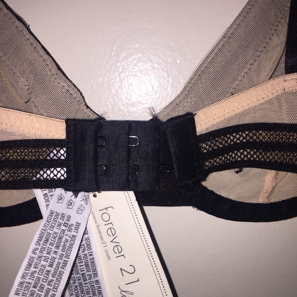 Nude/Black bird bra - Picture 4 of 5